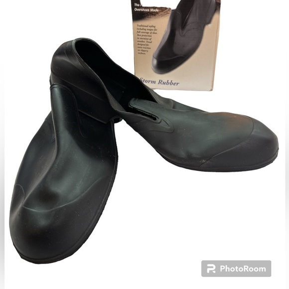 Tingley Men's Storm Stretch Overshoe Black Size L 9.5-11 NWT - Picture 4 of 12